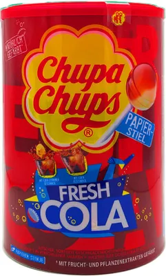 Produktbild von Chupa Chups Fresh Cola Lollipops 100x 12g