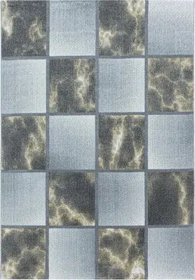 Produktbild von Kurzflor Teppich OTTAWA Gelb 80 x 150 cm