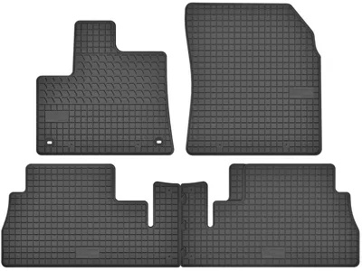 Immagine prodotto di Tappetini in gomma adatti per Citroen Berlingo III (dal 2018) Set di tappetini in gomma neri + tappo