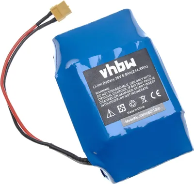 Produktbild von vhbw Akku für diverse Hoverboards, Balance-Boards (6800 mAh, 36 V, Li-Ion, mit Kabel)
