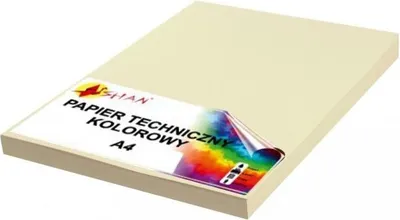 Obrázek produktu pro Technický papír A4 200g krémový 50 listů