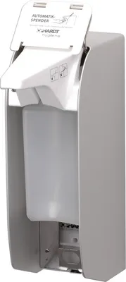 Automatik-Eurospender Aluminium langlebige Edelstahlpumpe Seife Desinfektionsmittel Grau 1415523