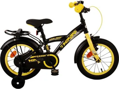 Produktbild von Volare Thombike Kinderfahrrad - Jungen - 14 Zoll - Schwarz Gelb