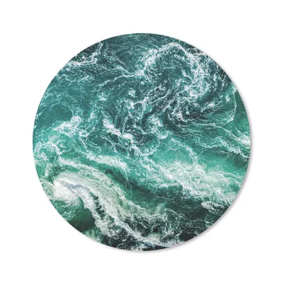 Produktbild von MuchoWow® Mauspad Mousepad Ozean - Wasser - Meer - Luxus - Grün - Türkis 20x20 cm - Mousepads - Maus Mat - Pad - Mausunterlage - Schreibtischmatte