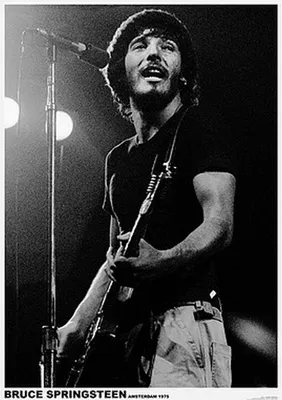 Immagine prodotto di Bruce Springsteen - Amsterdam 1975 - Locandina/Poster - 59x84 cm