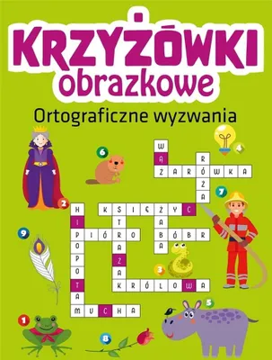 Obrázok produktu pre Krzyżówki obrazkowe. Ortograficzne wyzwania