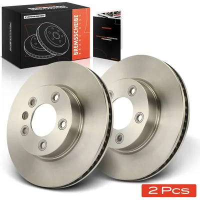 Obrázok produktu pre Frankberg 2x brzdové kotúče predná náprava pre VW Touareg Porsche Cayenne 3.0L 3.2L 3.6L 4.5L 2002-2018