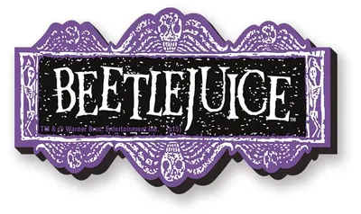 Produktbild von Beetlejuice - Logo - Masywny Magnes
