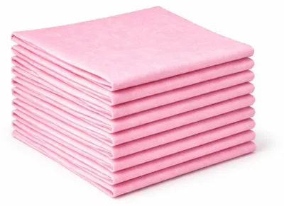 Produktbild von 20 Stück Allzwecktücher 38x38 cm Vliestücher in Rosa 1/4 Faltung Putztücher Reinigungstücher 110 g/m² Spültücher Haushaltstücher Putzlappen saugstark & reißfest Küchentuch