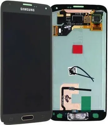 Produktbild von Original Samsung Galaxy S5 G900F AMOLED Display Touchscreen Bildschirm Gold & Werkzeug