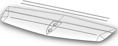 Produktbild von Multiplex Höhenleitwerk Heron