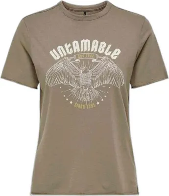 Produktbild von Only T-shirt 15215721-WALNUT in Brown color size medium