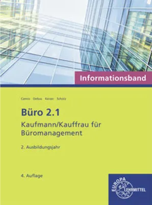 Immagine prodotto di Büro 2.1 - Kaufmann/Kauffrau für Büromanagement, Informationsband, 2. Ausbildungsjahr