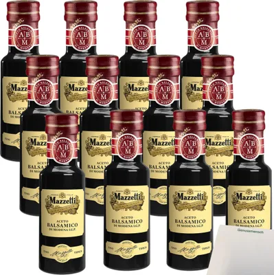Produktbild von Mazzetti piccolo Balsamico Condimento VPE (12x100ml Flasche) + usy Block