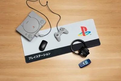 Zdjęcie produktu dla Podkładka pod mysz Playstation Logo XL