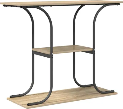 Immagine prodotto di vidaXL Tavolo consolle rovere Sonoma 101 x 35 x 80,5 cm Materiale a base di legno