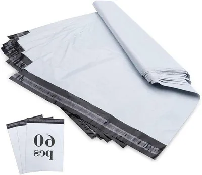 Produktbild von Famanu Versandtaschen 60 Stück 165 x 205 cm (420 x 520 mm) - Selbstklebende, wasserdichte Verpackungen