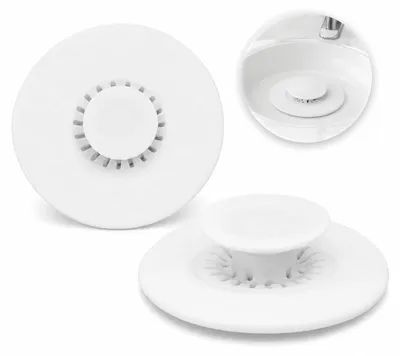 Produktbild von Badewannenstöpsel - Universal Silikon Abflussstopfen - Für Waschbecken und Badewannen