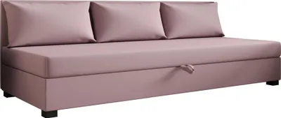 Produktbild von Pilloline Boxspringbett ILIA BIZ 90x195 Komplett-Set mit Bonell Matratze, Polsterbett mit Bettkästen - Rosa, SAWANA 61