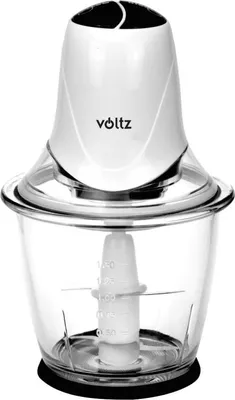 Obrázek produktu pro Chopper Voltz V51111B, 300 W, Skleněná konvice, 1,5 litru, 4 čepele, Bílá