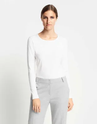Produktbild von someday. Langarmshirt mit schmaler Passform