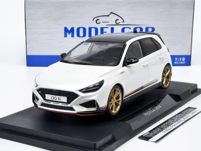 Obrázok produktu pre MCG 18376 Hyundai i30 N limitovaná edícia 2021 biela metalíza 1:18