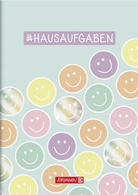 Produktbild von Aufgabenheft A5 48Bl. Happy Hippie