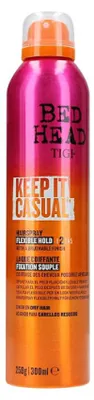 Zdjęcie produktu dla TIGI | Lakier do włosów Keep It Casual - 400 ml - Elastyczne utrwalenie - Łatwa aplikacja - Naturalny połysk