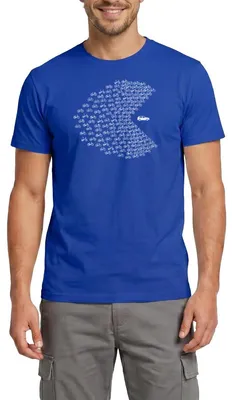 Produktbild von Spreadshirt Fahrräder Fressen Auto | Fahrradfahrer Gegen SUV Männer T-Shirt, XXL, Dunkelblau