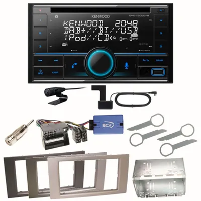 Produktbild von Kenwood DPX-7300DAB Bluetooth DAB Einbauset für Ford Kuga Fusion Galaxy S-Max