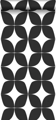 Obrázek produktu pro ESTAhome tapeta grafický motiv černobílá - 139101 - 0,53 x 10,05 m