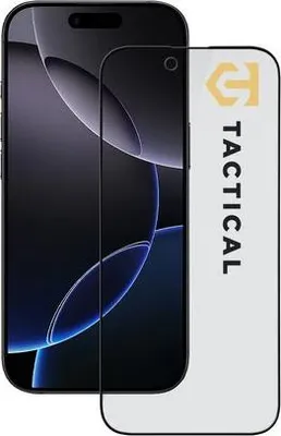 Produktbild von Tactical, Displayschutz iPhone Air Sichtschutz 5D Gehrtetes Glas, Transparentes Schwarz
