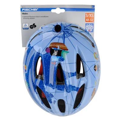 Produktbild von Fischer Fahrradhelm Pirat, Größe XS/S = Kopfumfang 48 - 52 cm