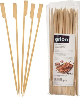 Immagine prodotto di Orion stuzzicadenti in LEGNO Spiedini di bambù per antipasti Shashlik 25 cm 50 pezzi