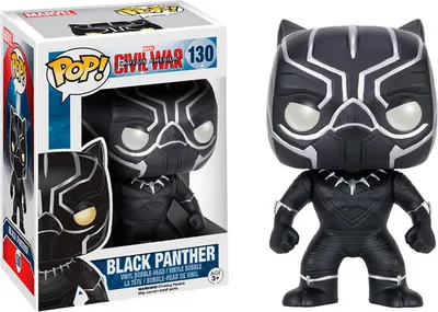 Produktbild von Civil War - Black Panther 130  - Funko Pop! Vinyl Figur