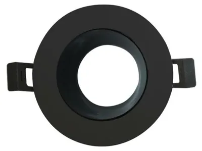 Image de Luminaire encastré ACA GU10, noir, aluminium, GLGU1BB