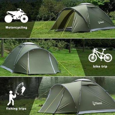 Produktbild von Campingzelt / absolut wasserdichtes, leichtes Campingzelt mit – Zelt, ideal für Camping im Garten, Kuppelzelt,