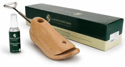 Produktbild von Langer & Messmer Schuhdehner Spann und Rist aus Buchenholz für Herren Größe L 45/47, KI-generiertes Bild