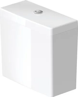 Productafbeelding van Duravit Starck 3 spoelreservoirs voor toiletcombinaties, met wateraansluiting aan de onderkant, links