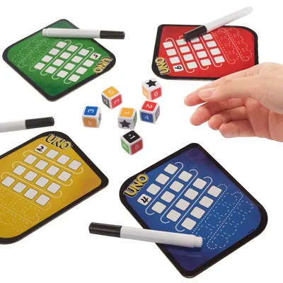 Produktbild von Mattel - UNO - Würfelspiel Gesellschaftsspiel Spiel