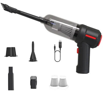 Image de Aspirateur électrique 3-en-1, 120 W, aspirateur à main, 9000 Pa