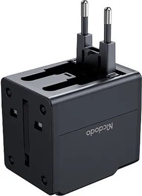 Produktbild von Mcdodo CP-4120 Netzstecker-Adapter Universal Schwarz