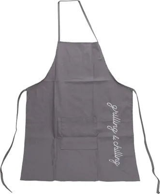 Zdjęcie produktu dla Fartuch do grillowania - bawełna, szary