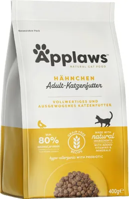 Produktbild von APPLAWS Adult Chicken - trockenfutter für Katzen - 400g