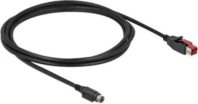 Immagine prodotto di Cavo USB alimentato DELOCK da spina 24v a Mini-DIN 3Pin 3 m