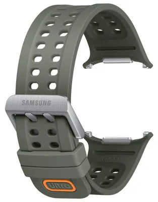 Produktbild von Samsung Marine Band (S/M/L) for Galaxy Watch Ultra2, Band, Smartwatch, Olive, Samsung, Galaxy Watch Ultra2, Kein Muster