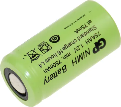 Produktbild von GP Akku 2/3 AA 1,2V / 750mAh GP75AAH NiMh