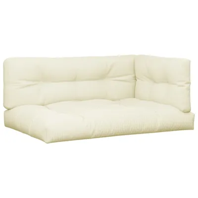 Immagine prodotto di vidaXL Cuscino pallet 7 pezzi. Tessuto crema