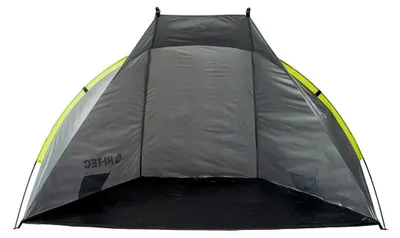 Productafbeelding van Hi-Tec - Opklapbare accommodatie "Bishelter" IG1496 (210 cm x 120 cm x 210 cm) (Lichtgrijs/Limone)