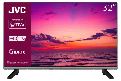 Produktbild von JVC Fernseher 32 Zoll Smart TV powered by TiVo HD-Ready, HDR TV mit Triple-Tuner, LED TV LT-32VH7555